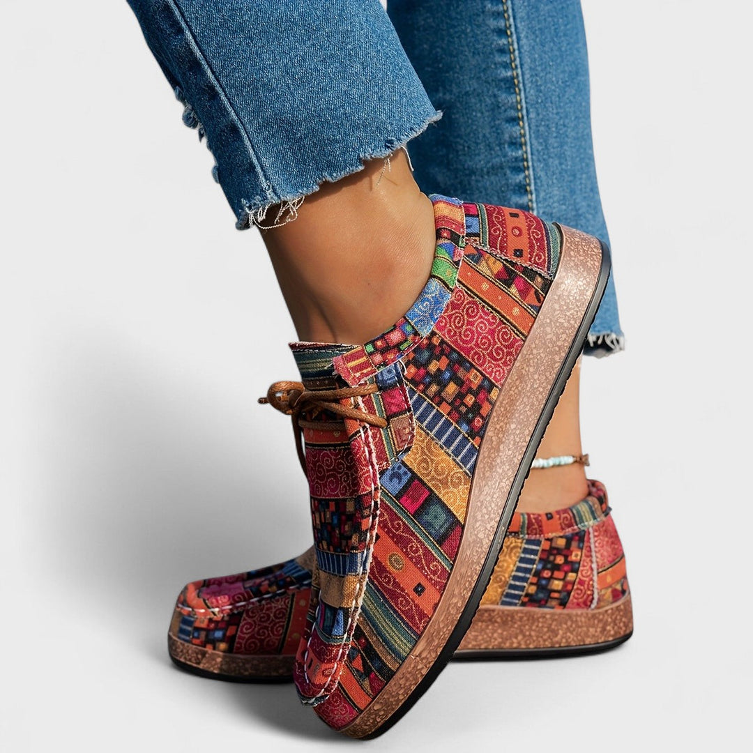 Maribel | Patchwork Comfort Shoes