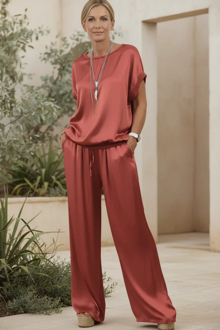 ELARA – SATIN GLOW CO-ORD