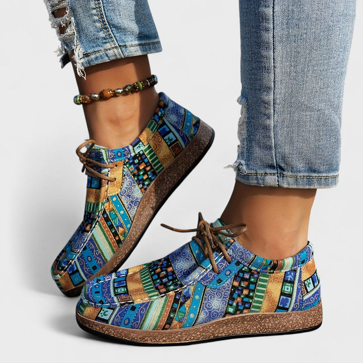 Maribel | Patchwork Comfort Shoes
