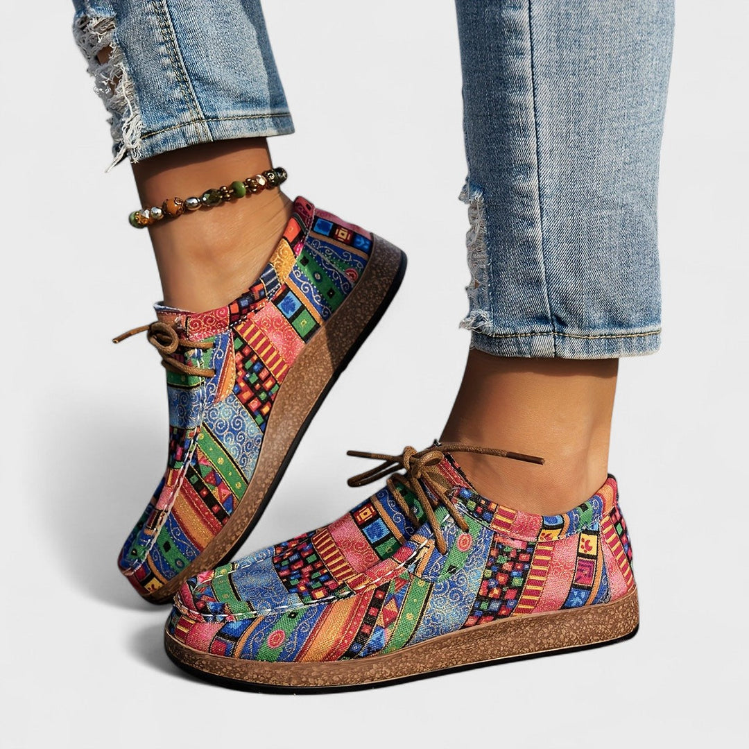 Maribel | Patchwork Comfort Shoes
