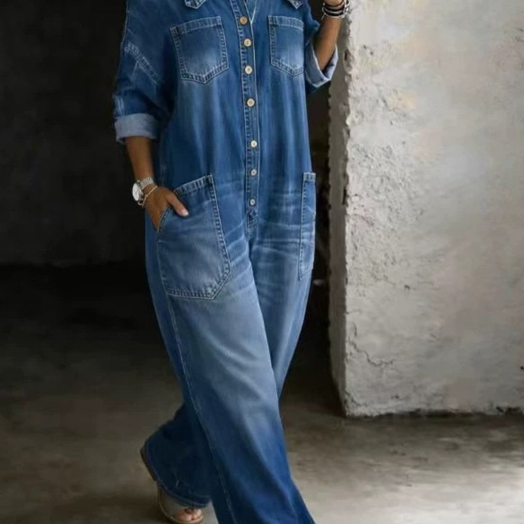 Maren | Relaxed Wide-Leg Jumpsuit